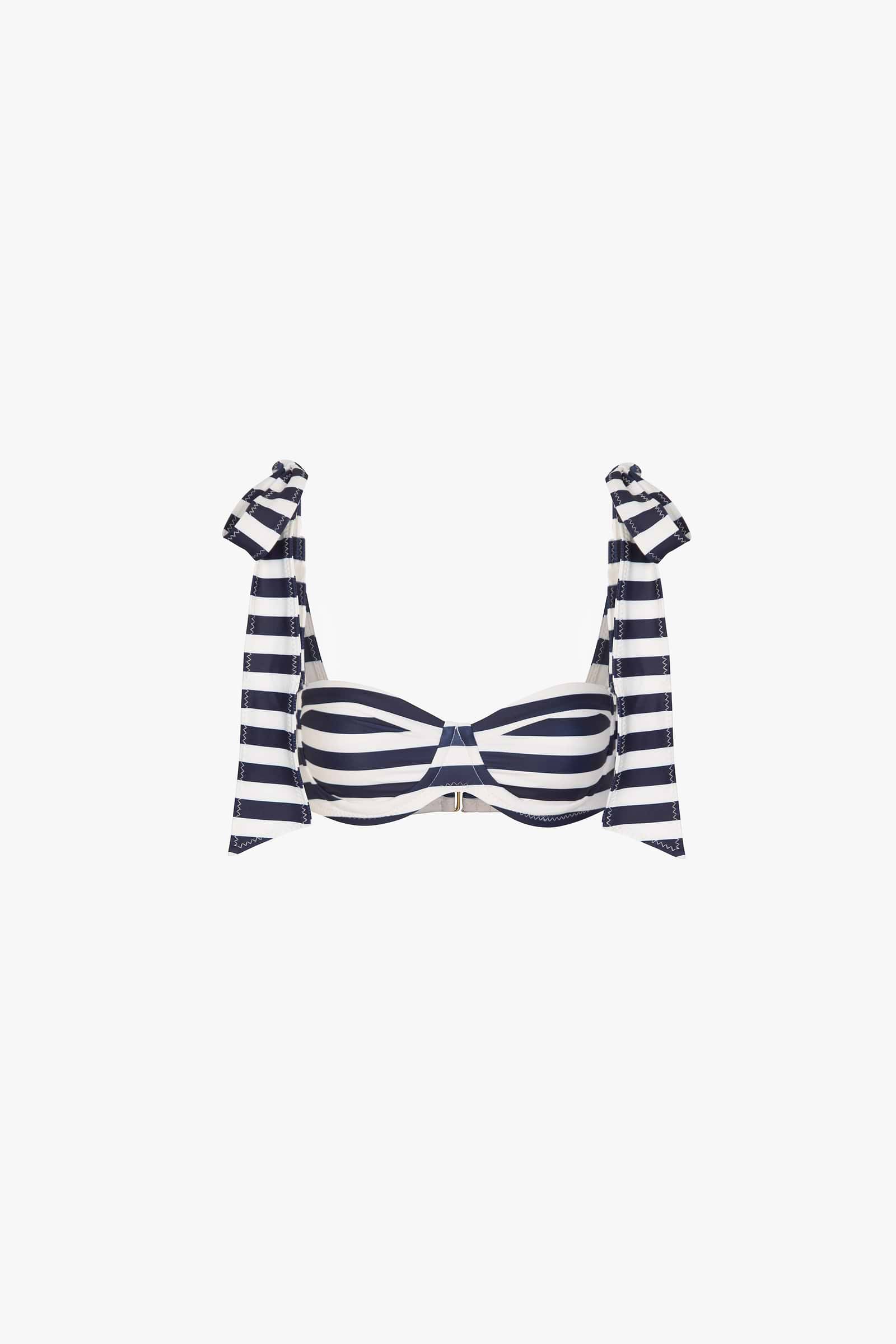 The Lady Bra (Navy Cream Stripe)