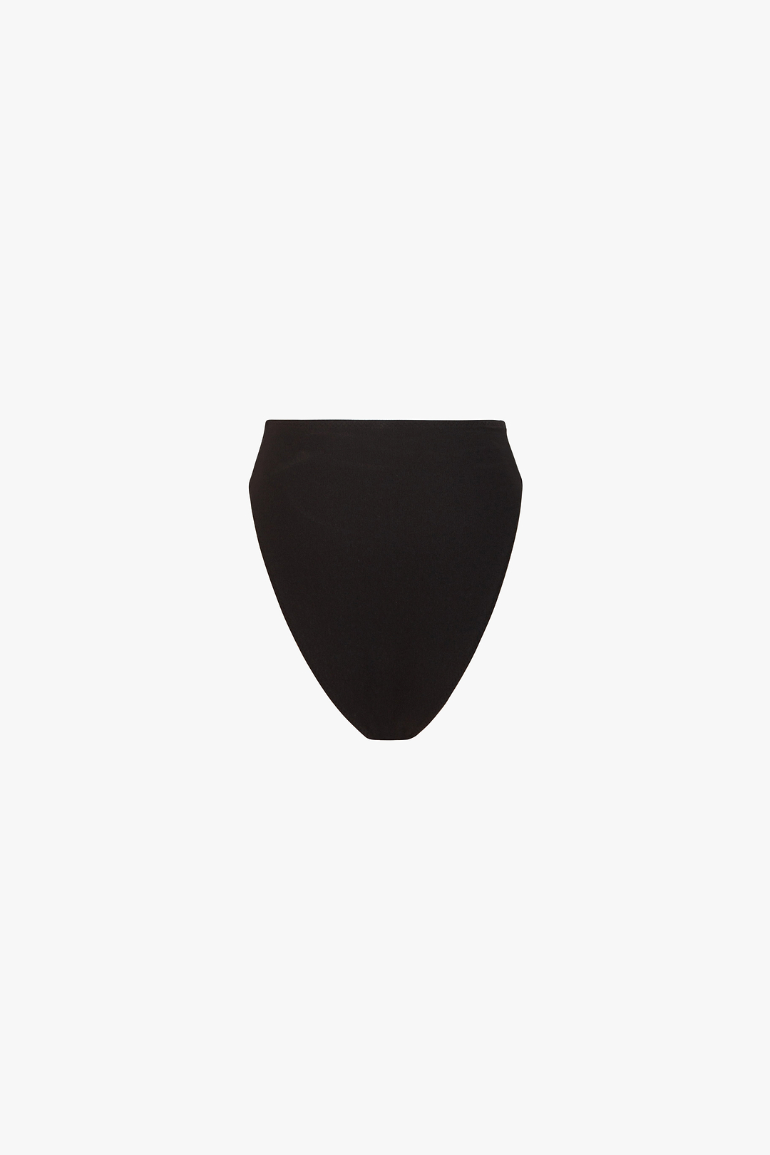 High Rise Bottom (Faux Suede Black)