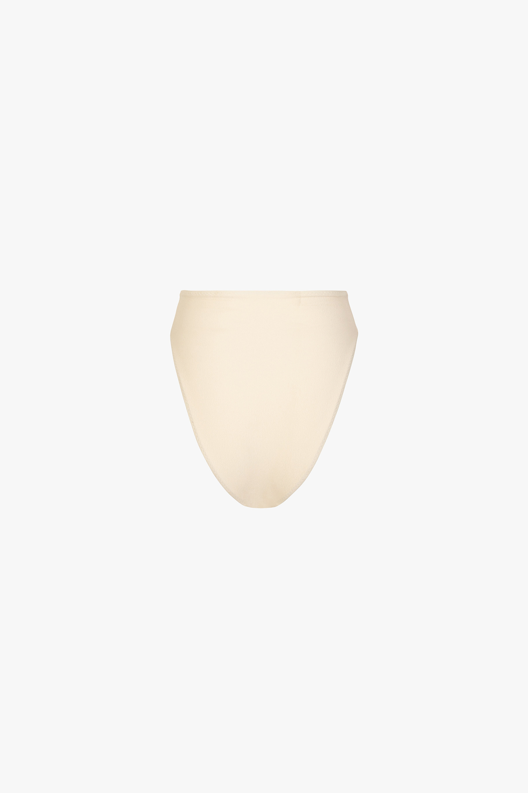 High Rise Bottom (Faux Suede Cream)