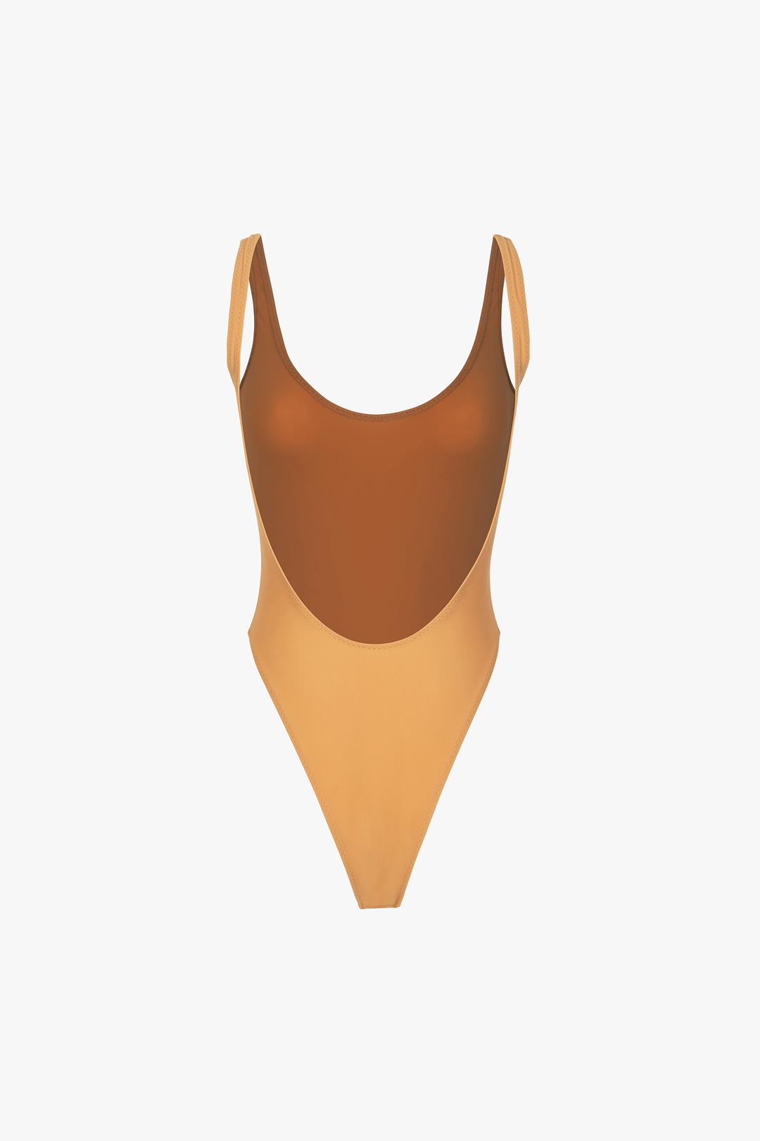 Scoop Back One Piece (Medium Nude)