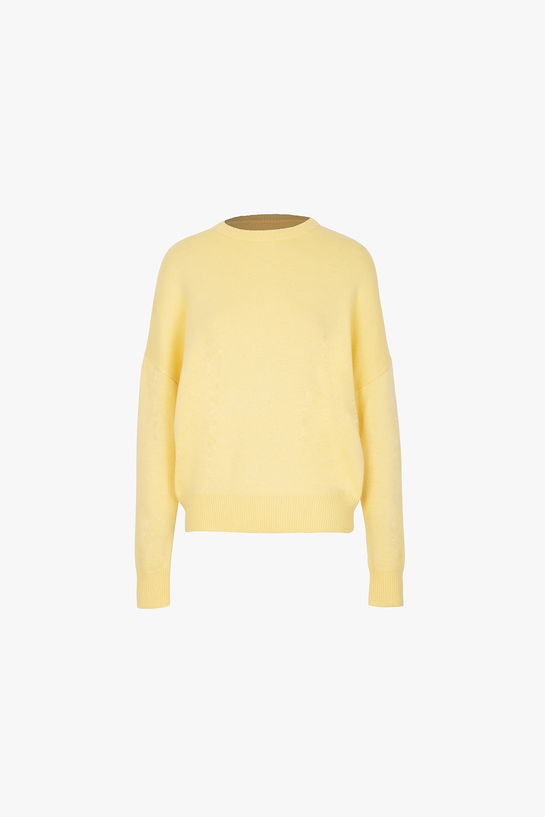 Lightweight Crewneck Sweater (Butter Yellow)