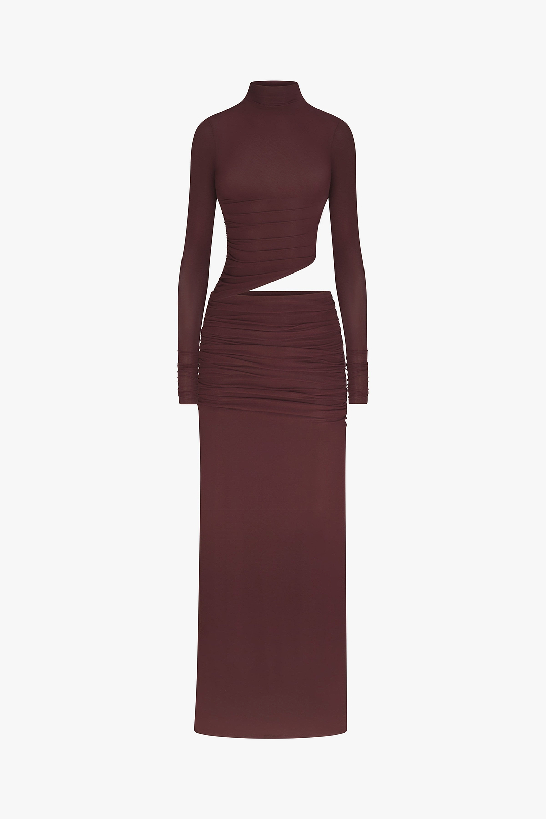 Cut Out Gown (Chocolate Brown)