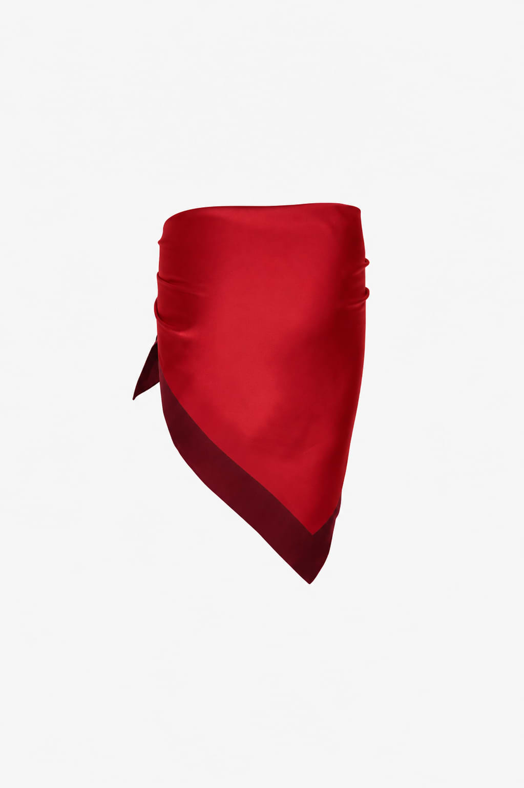 Silk Scarf (Red/Burgundy)