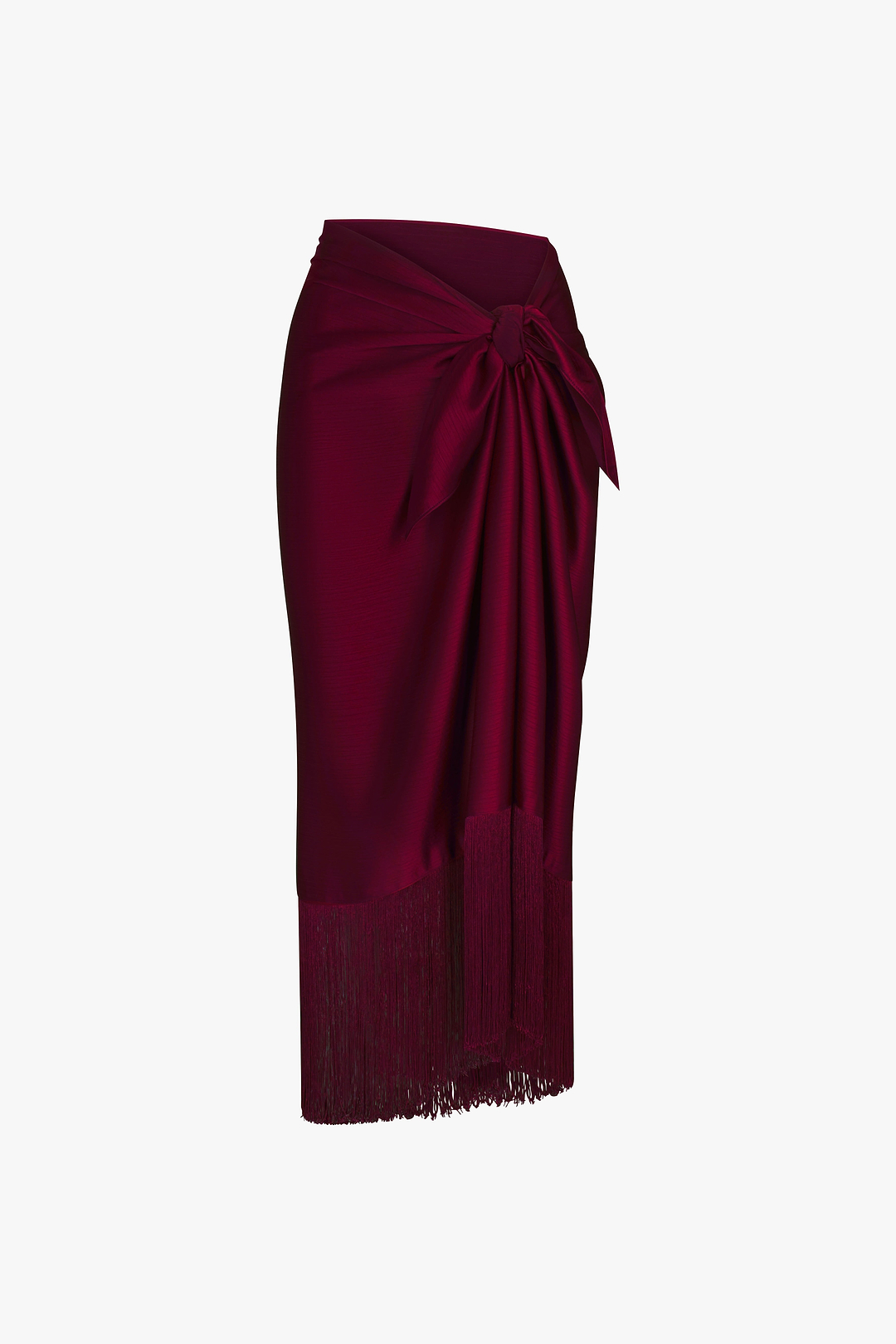 Fringe Sarong (Oxblood)