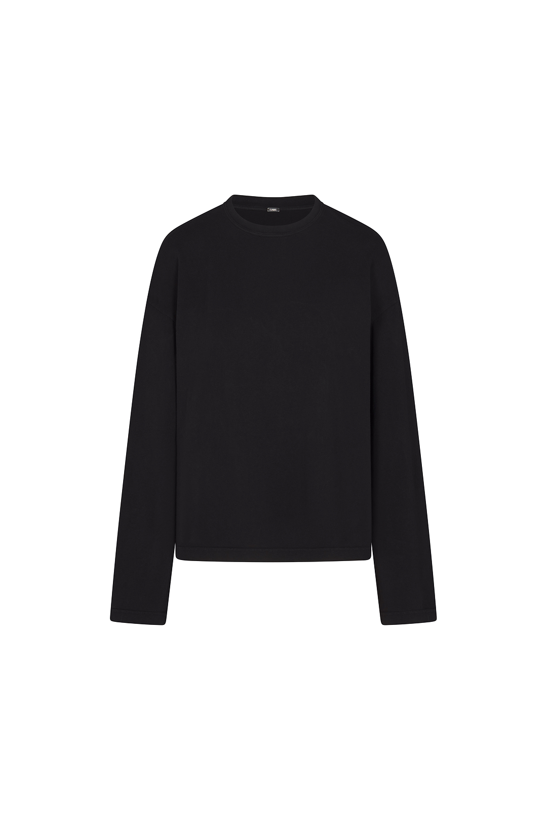 The Boyfriend Long Sleeve Tee (Black)