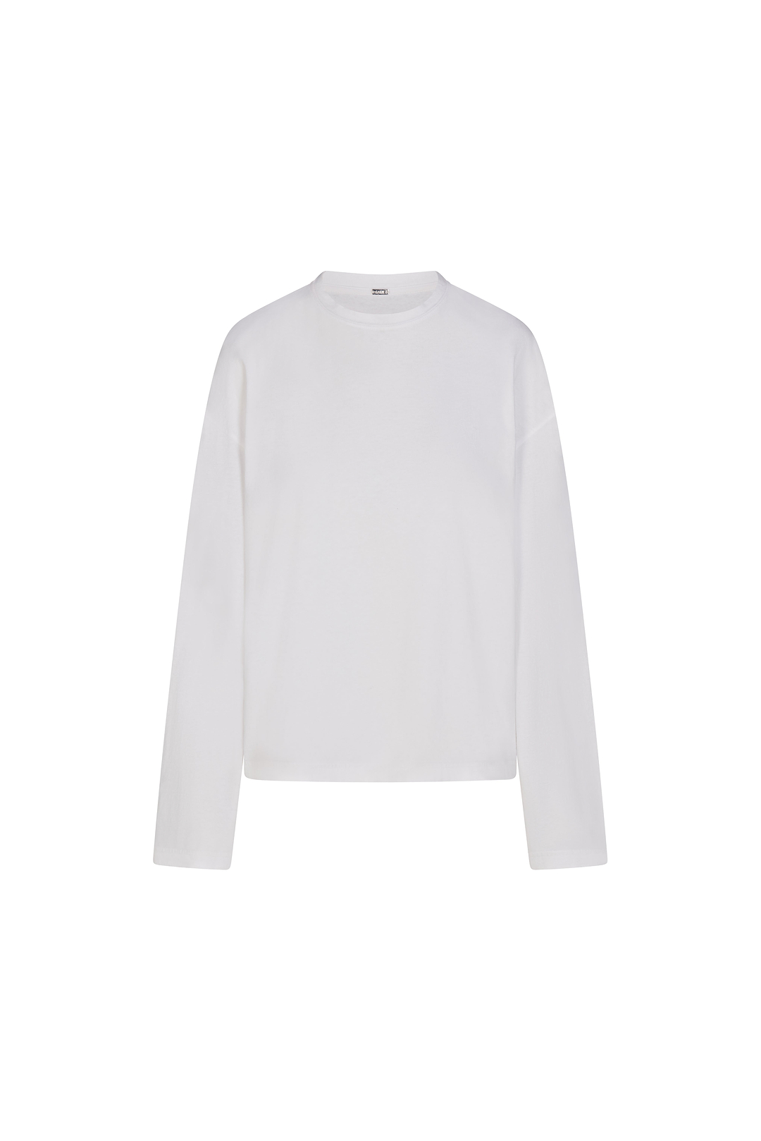 The Boyfriend Long Sleeve Tee (White)