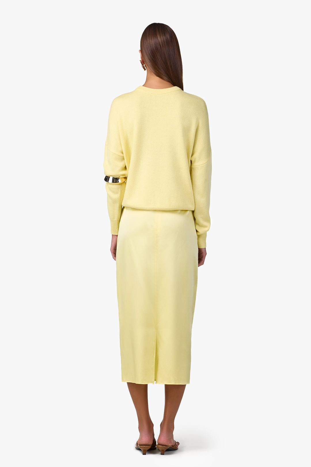 Lightweight Crewneck Sweater (Butter Yellow)