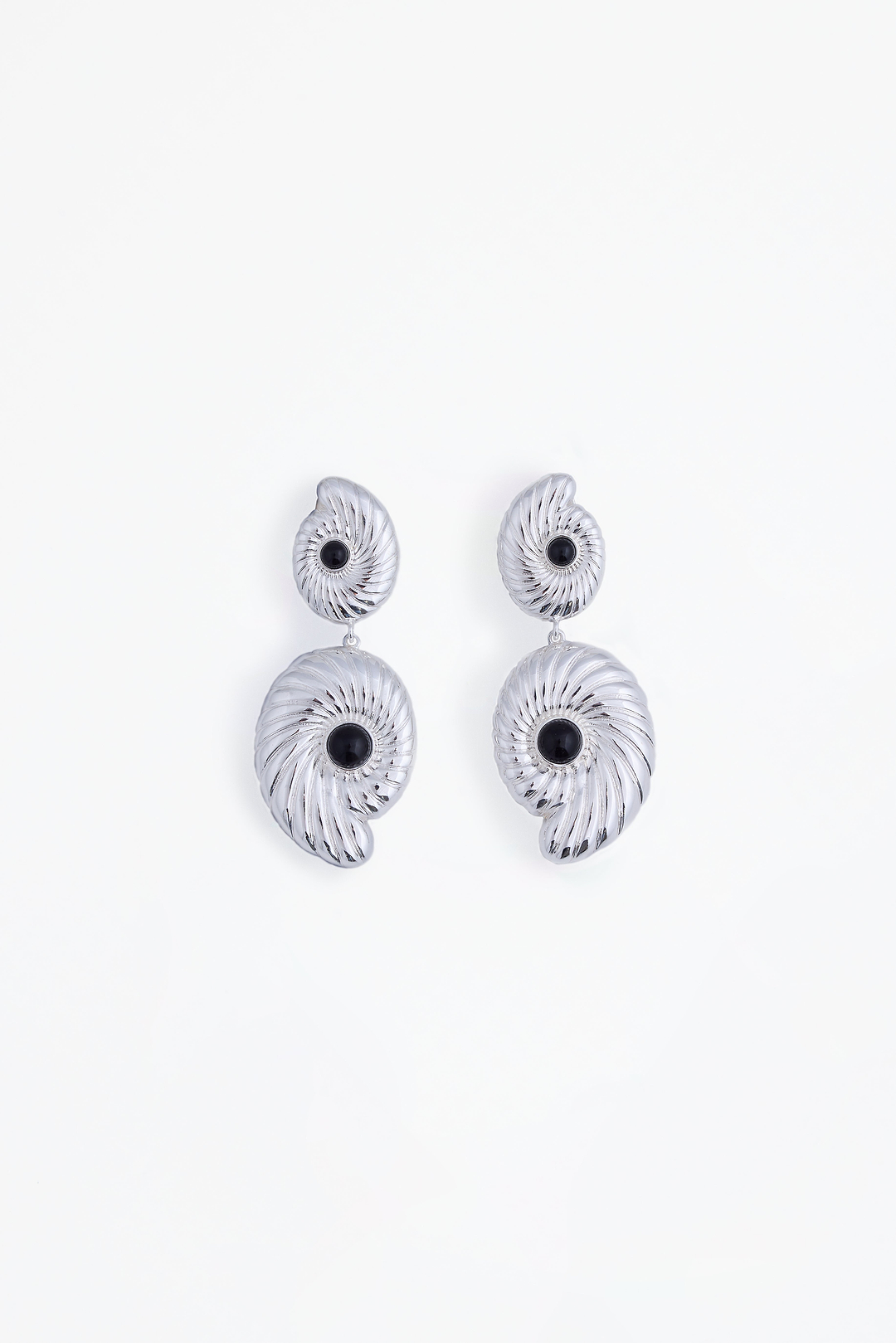 Shell Drop Earring (Silver)