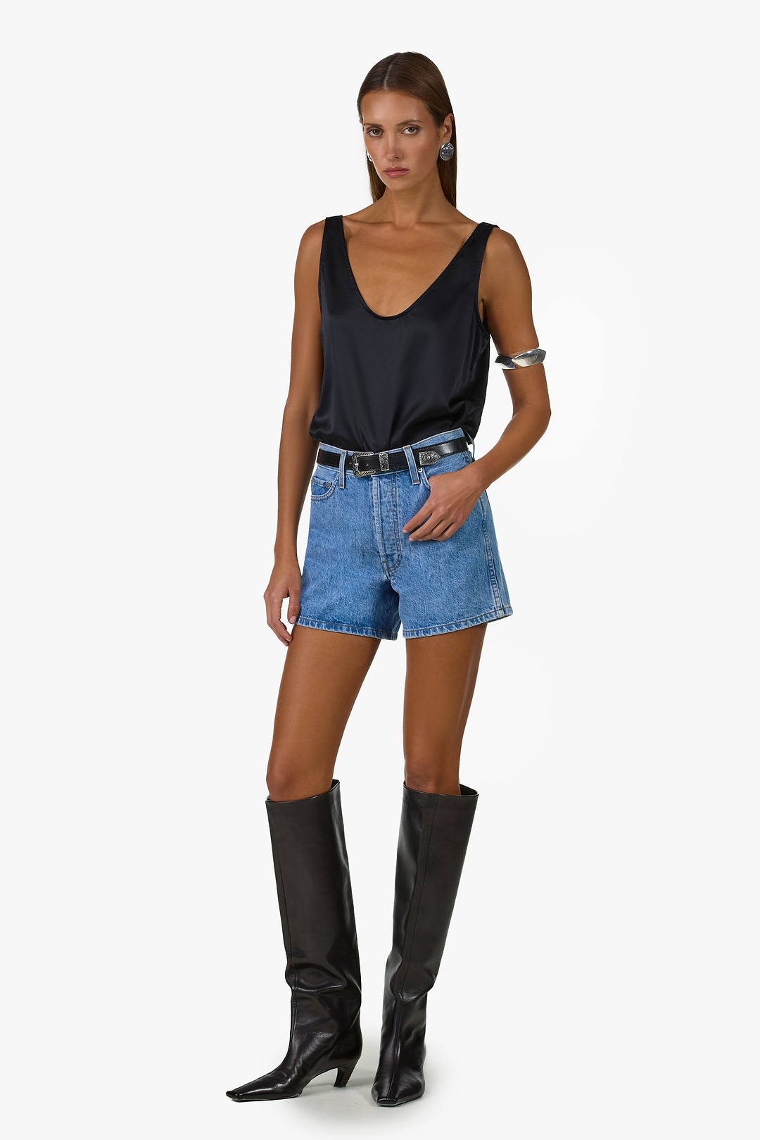The Perfect Denim Short (Classic Blue)
