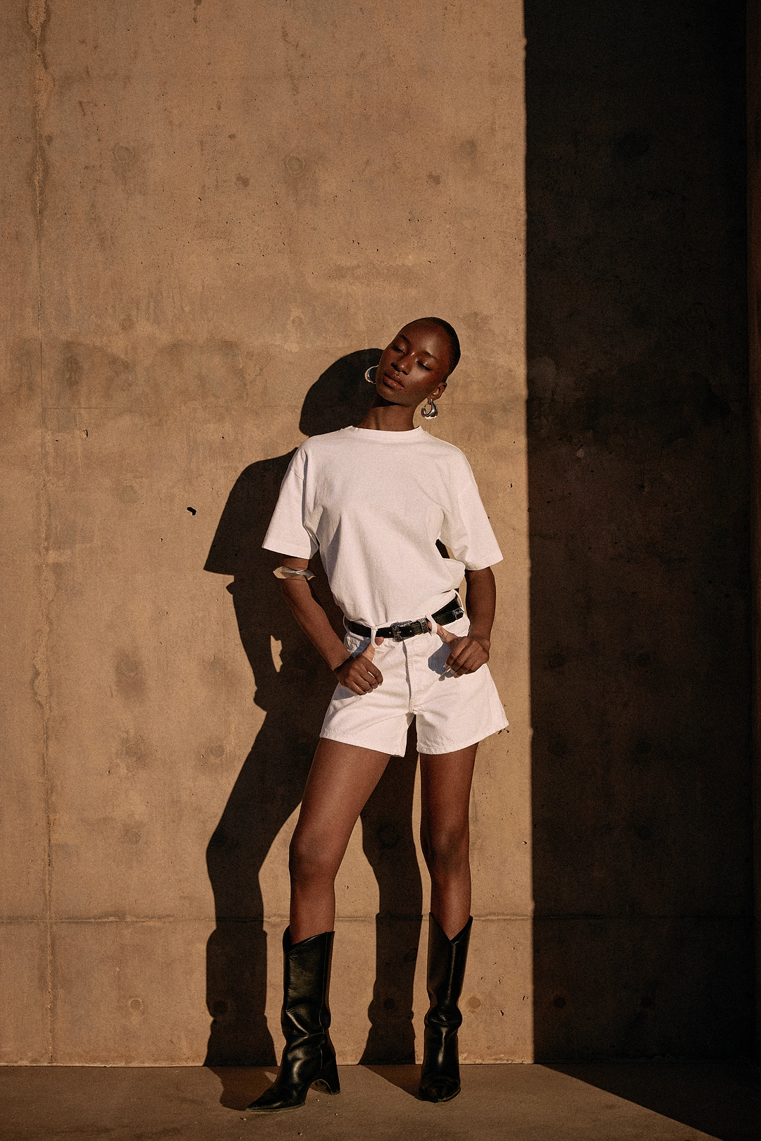 The Perfect Denim Short (White)