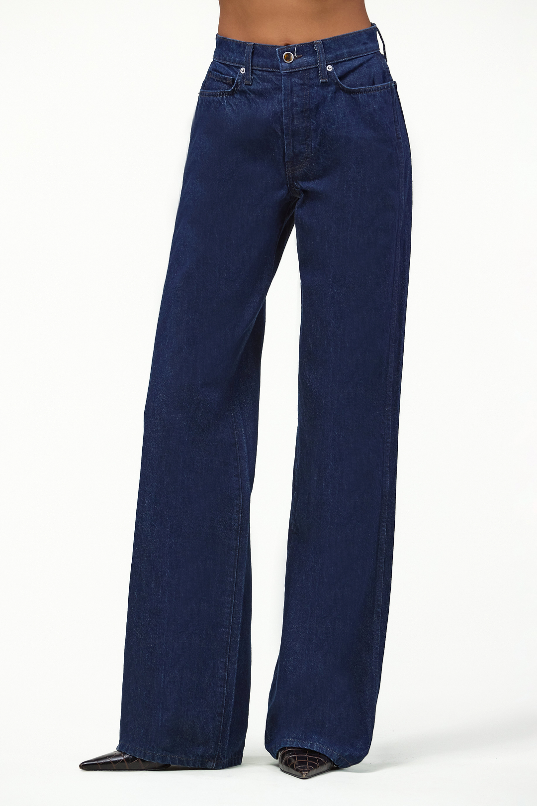 The Wide Leg Jean (Dark Indigo)