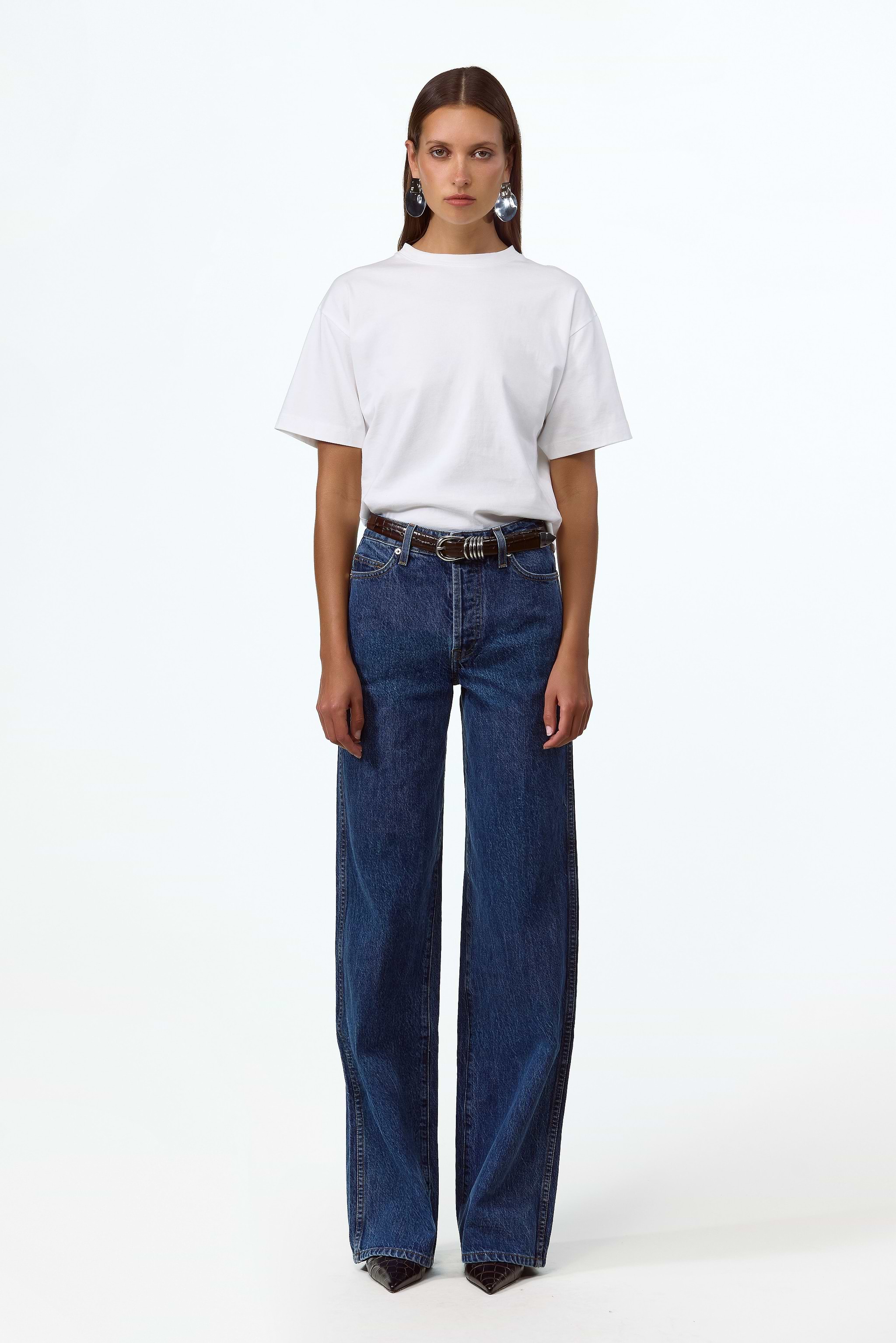The Wide Leg Jean (Vintage Dark)