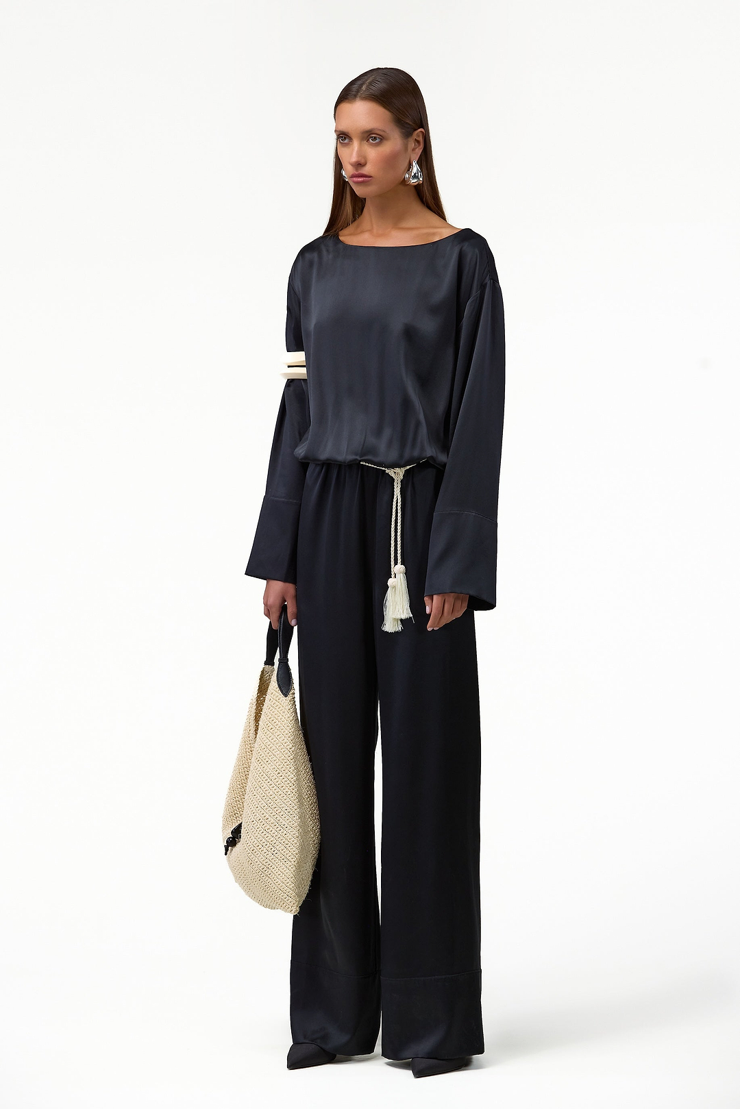 Tassel Rope Belt (Cream)
