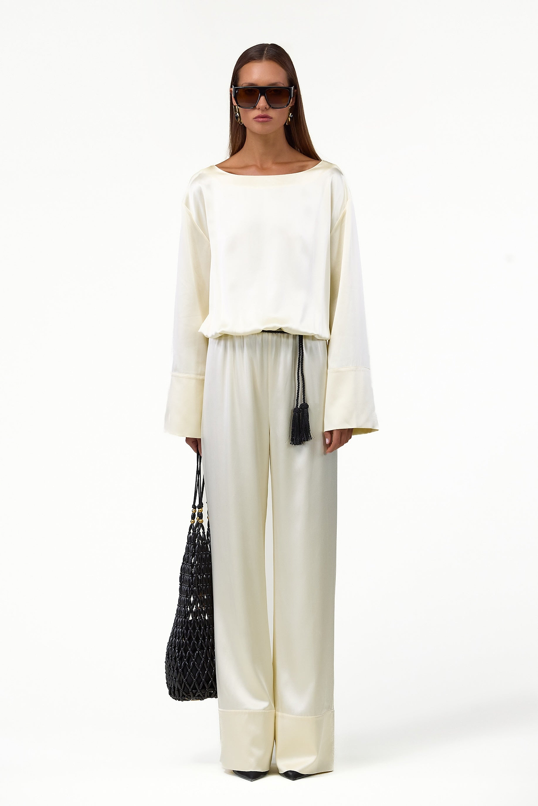 Tassel Rope Belt (Black)