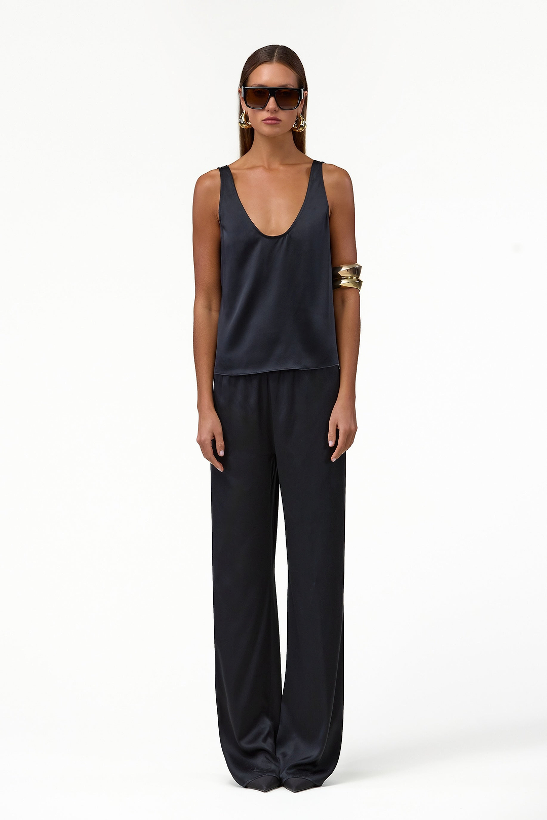 Silk Tank (Black)