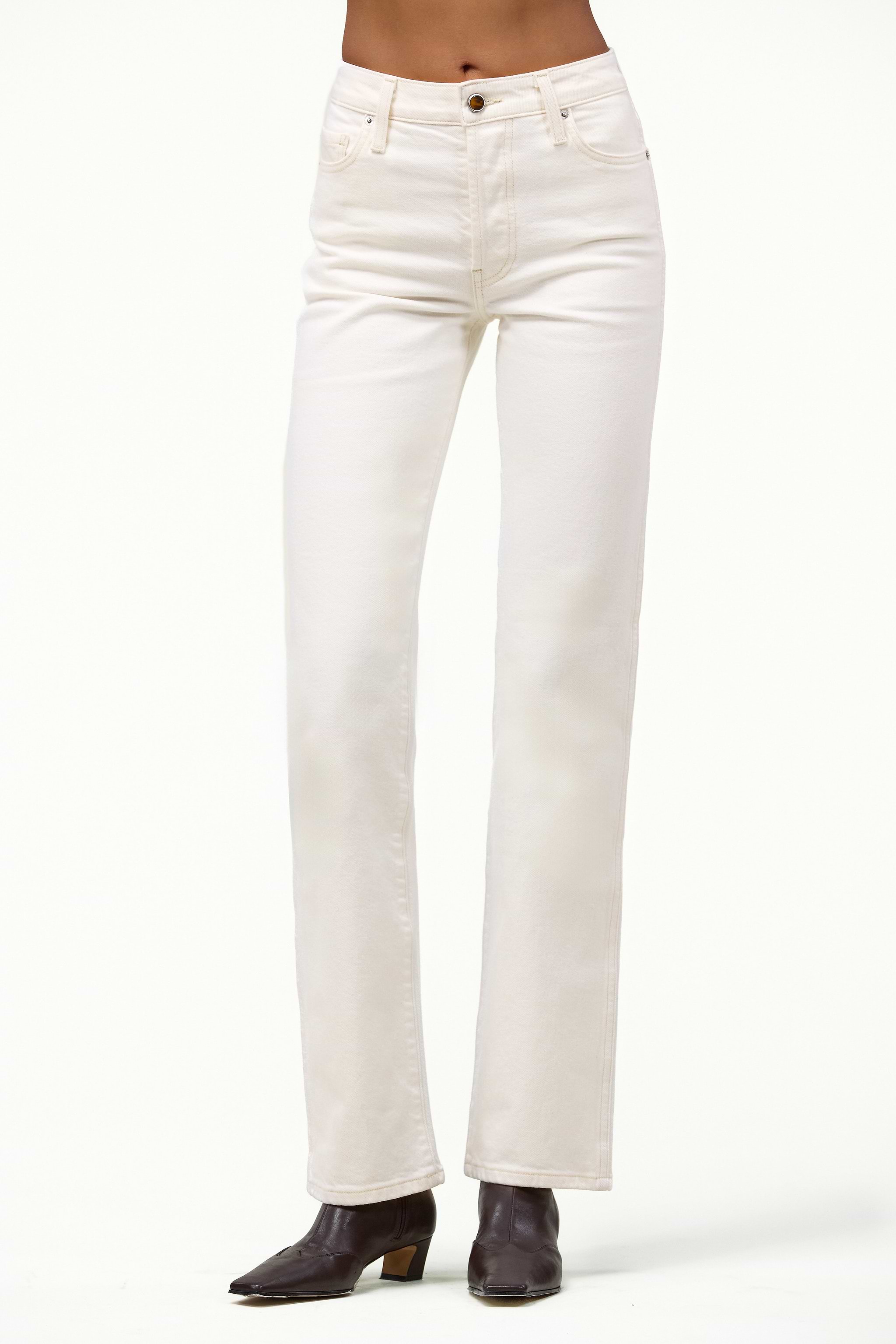 The High Rise Jean (Off White)