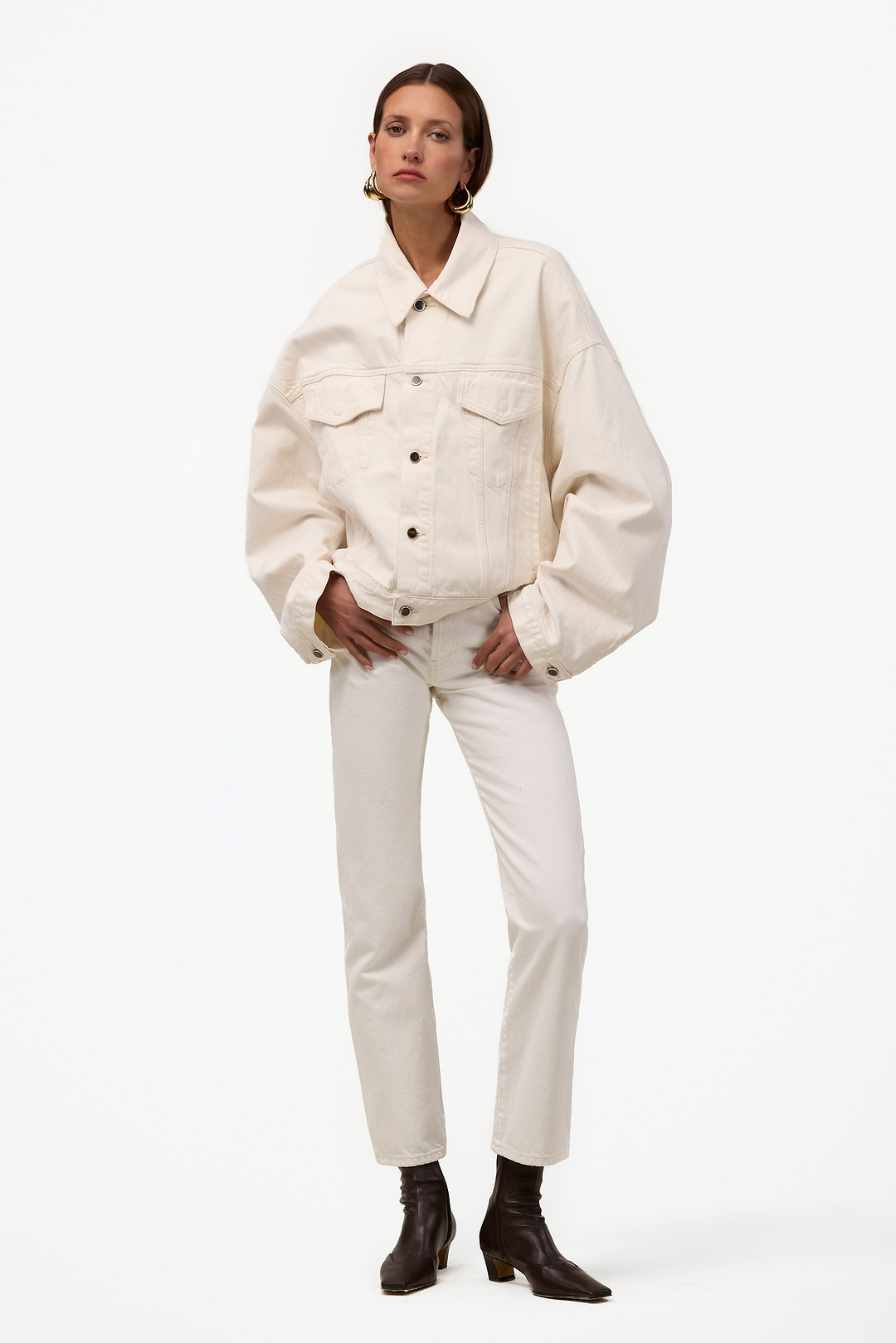 The Perfect Denim Jacket (Off White)