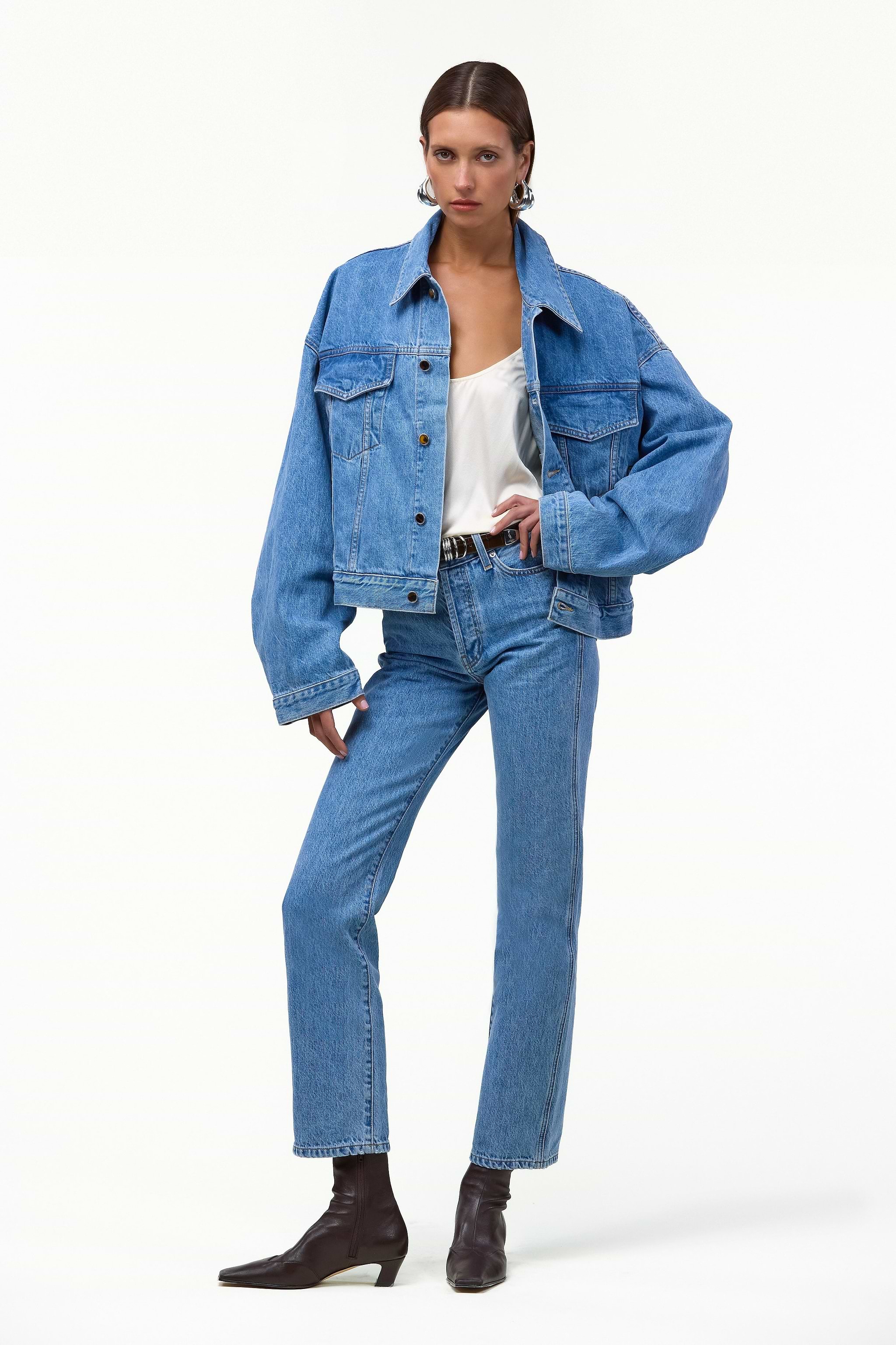 The Perfect Denim Jacket (Classic Blue)