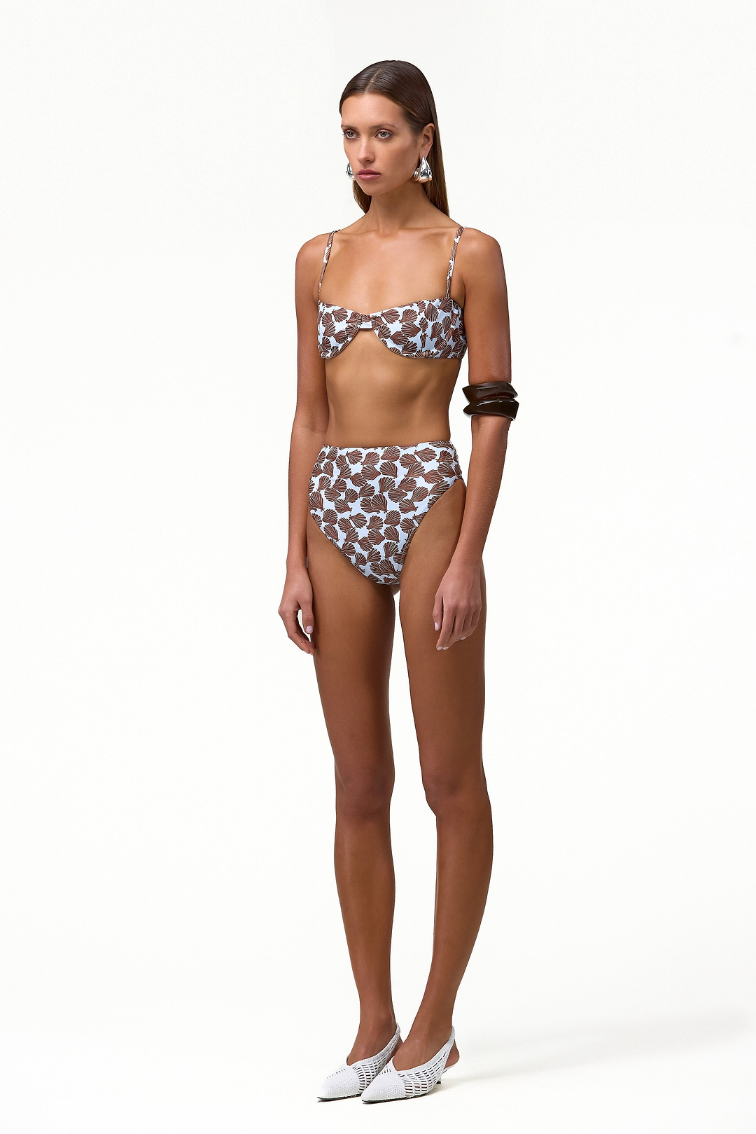 High Rise Bottom (Palm Beach Shell Blue/Brown)