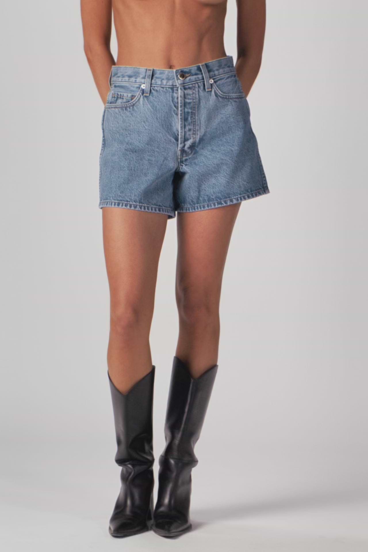 The Perfect Denim Short (Classic Blue)