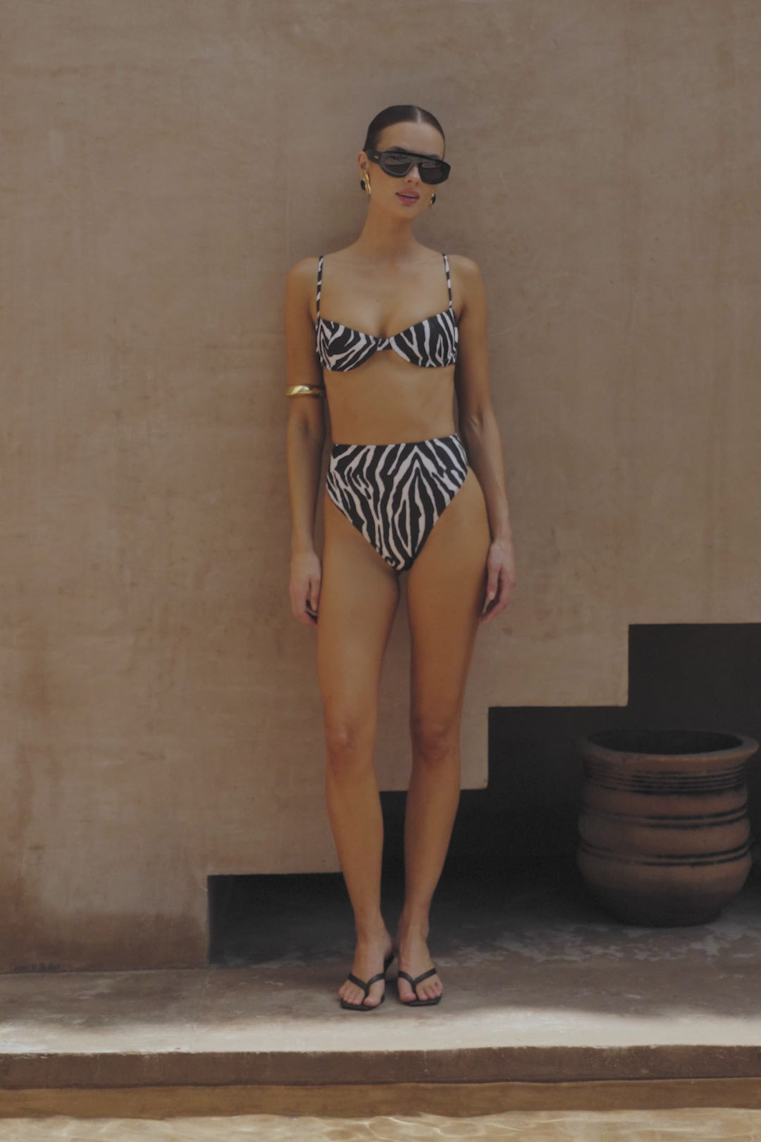 High Rise Bottom (Zebra)