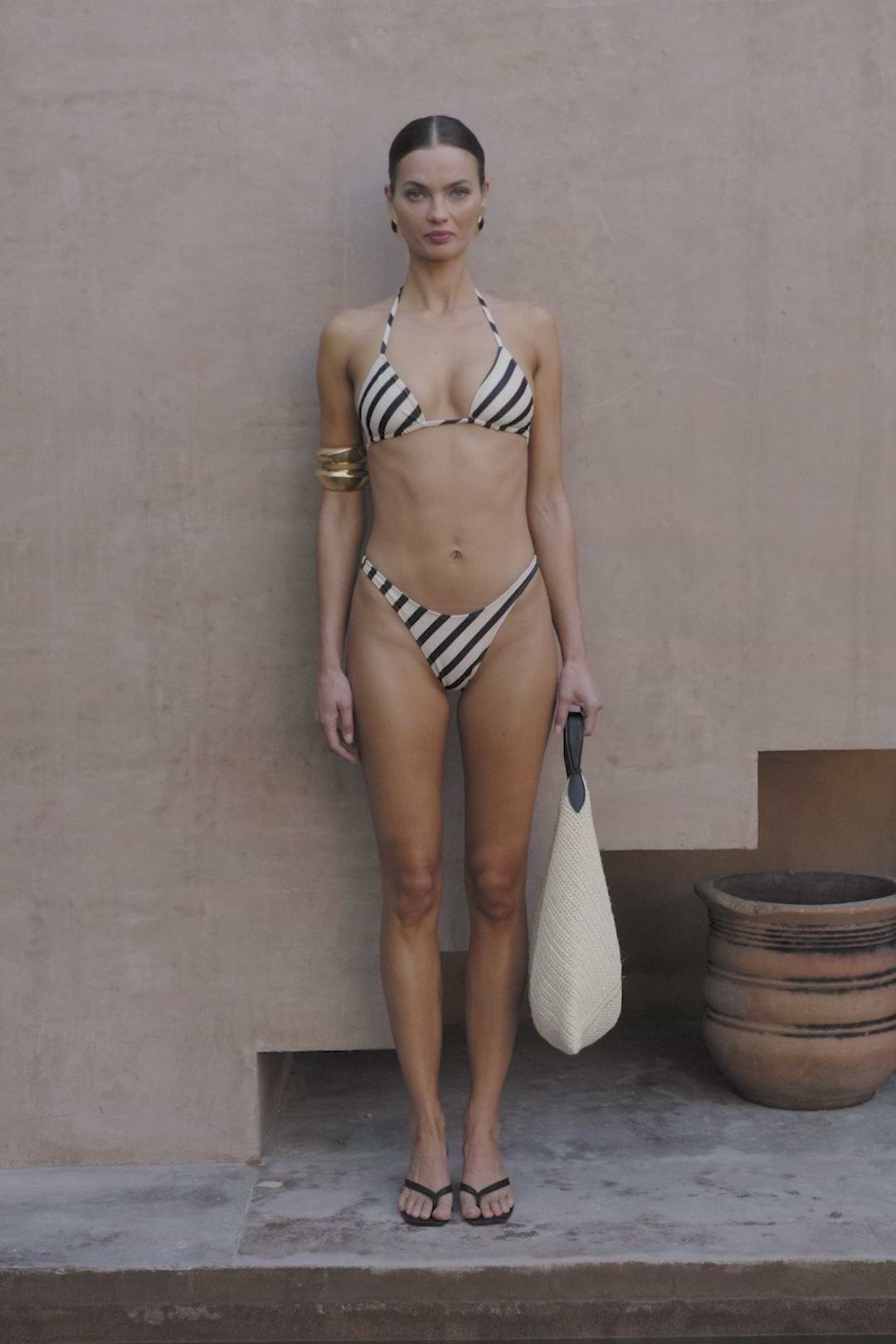 90s Bottom (Diagonal Stripe)