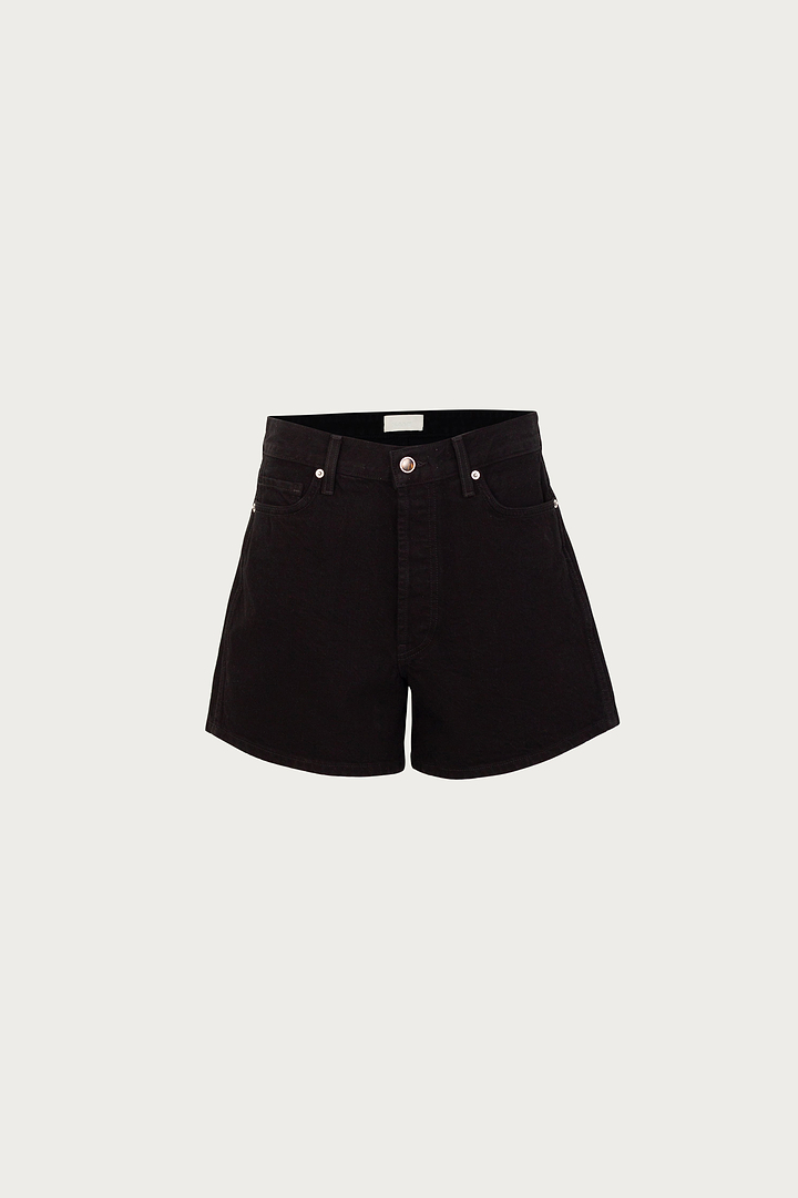 The Perfect Denim Short (Black)