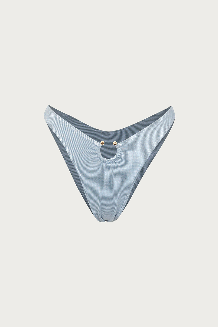 Pierced Bottom (Denim)