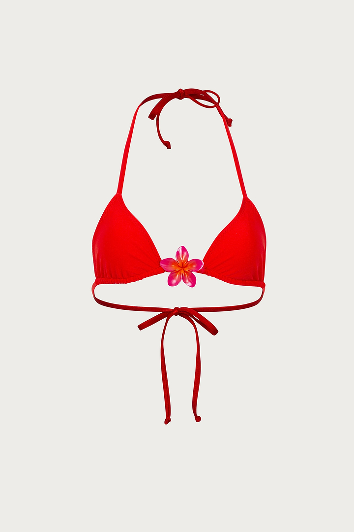 Island Triangle Top (Bright Red)