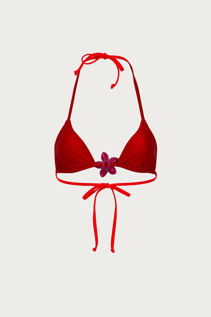 Island Triangle Top (Bright Red)