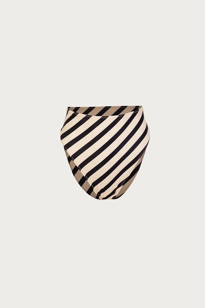 High Rise Bottom (Diagonal Stripe)