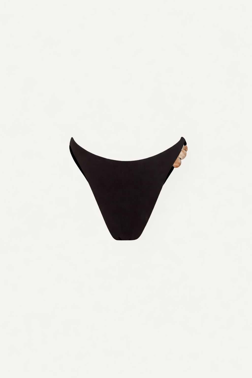 Stone 90s Bottom (Faux Suede Black)