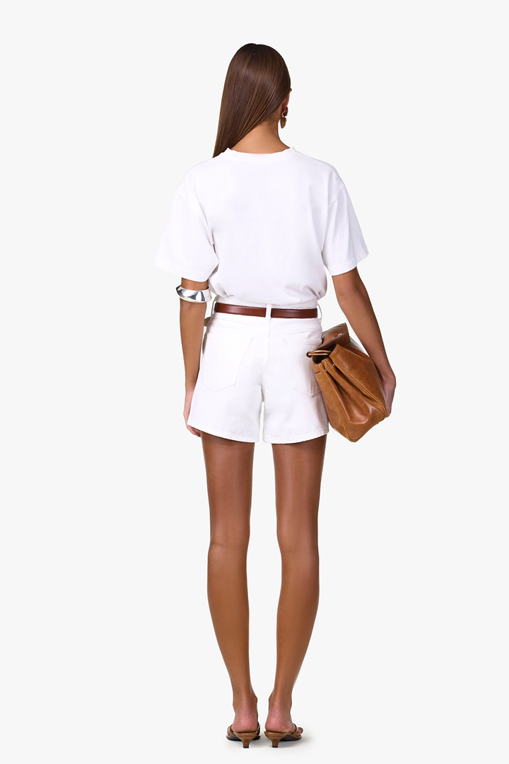 The Perfect Denim Short (White)
