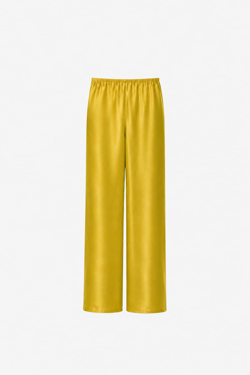 Silk Pant (Chartreuse)