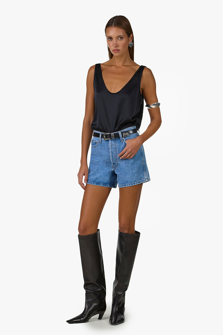 The Perfect Denim Short (Classic Blue)
