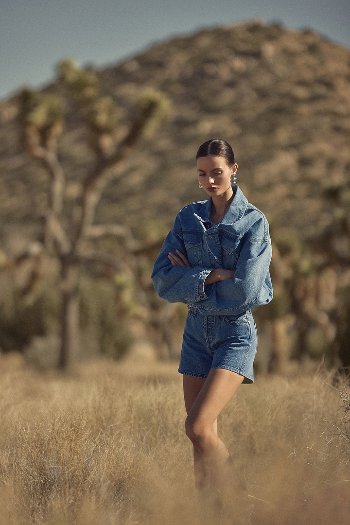 The Perfect Denim Short (Classic Blue)