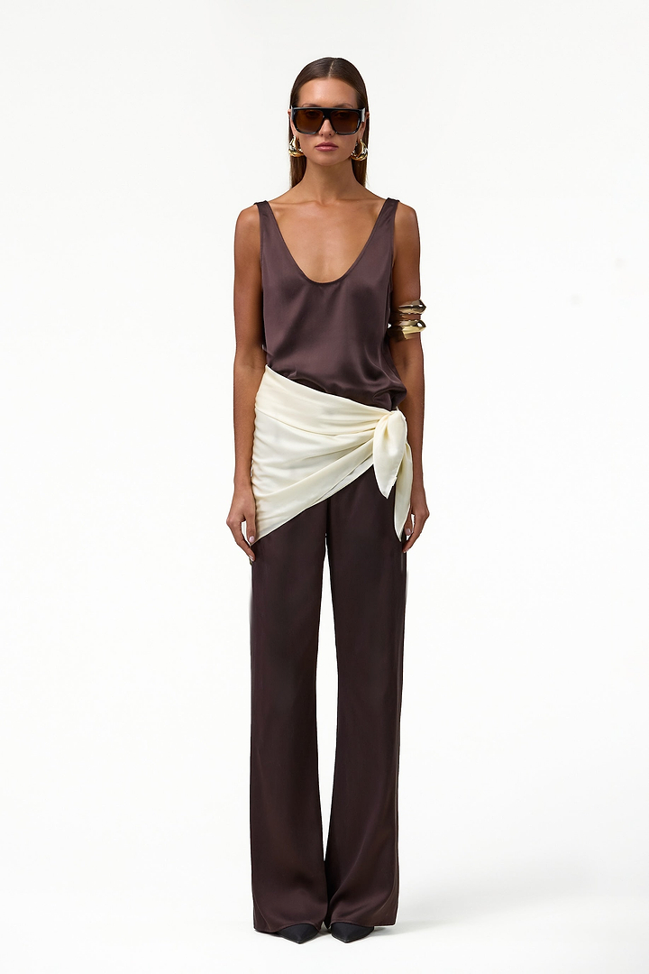 Silk Scarf (Cream)
