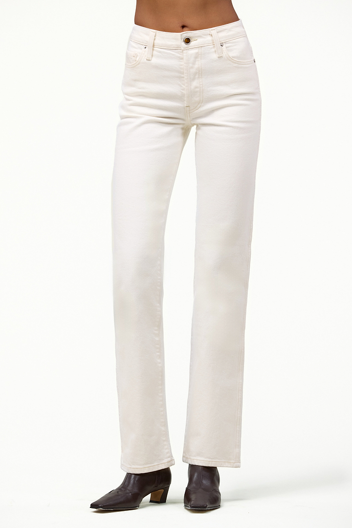 The High Rise Jean (Off White)