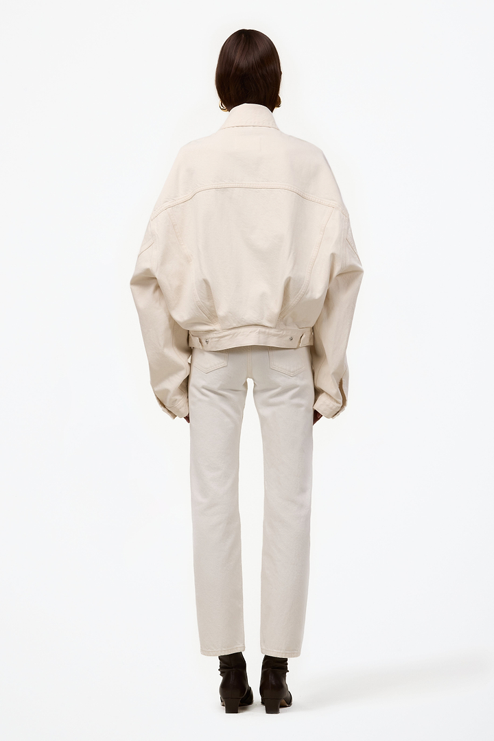 The Perfect Denim Jacket (Off White)