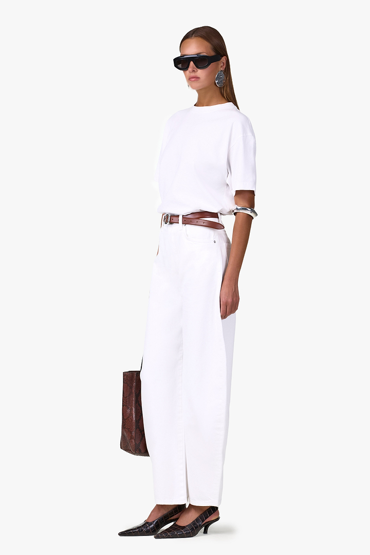 The Barrel Jean (White)