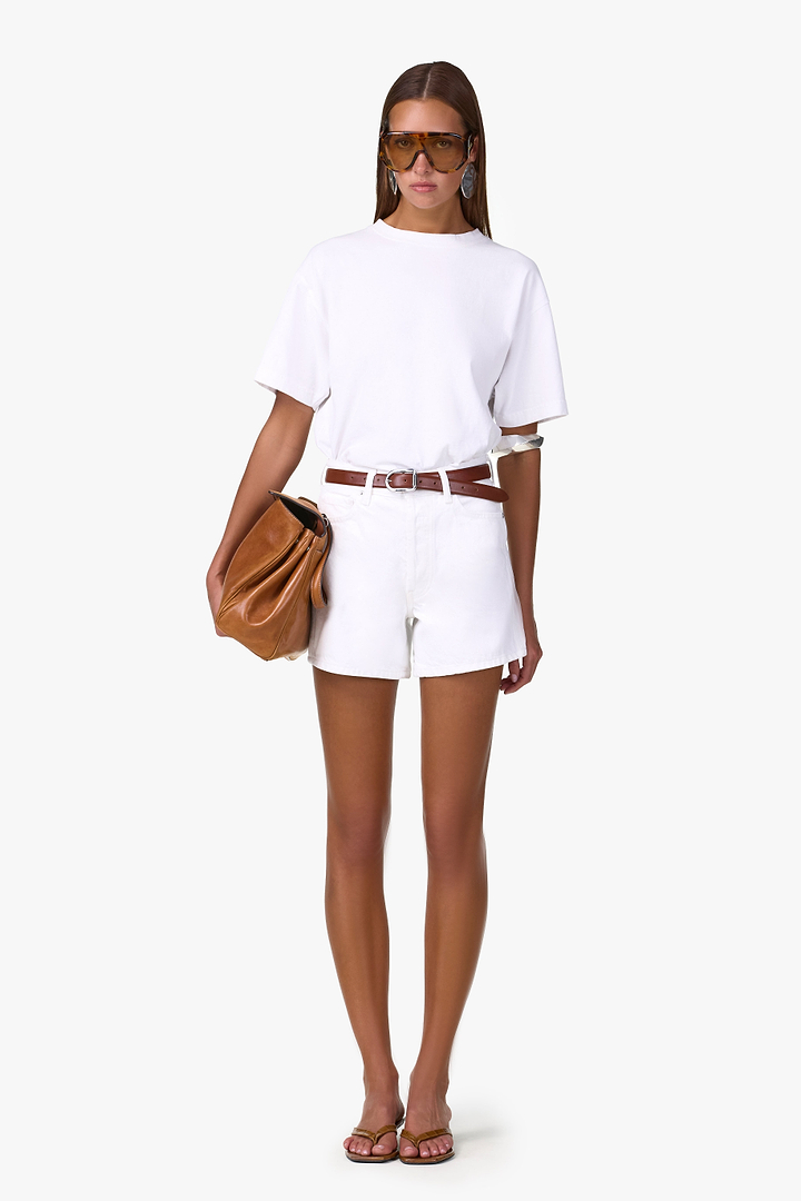 The Perfect Denim Short (White)