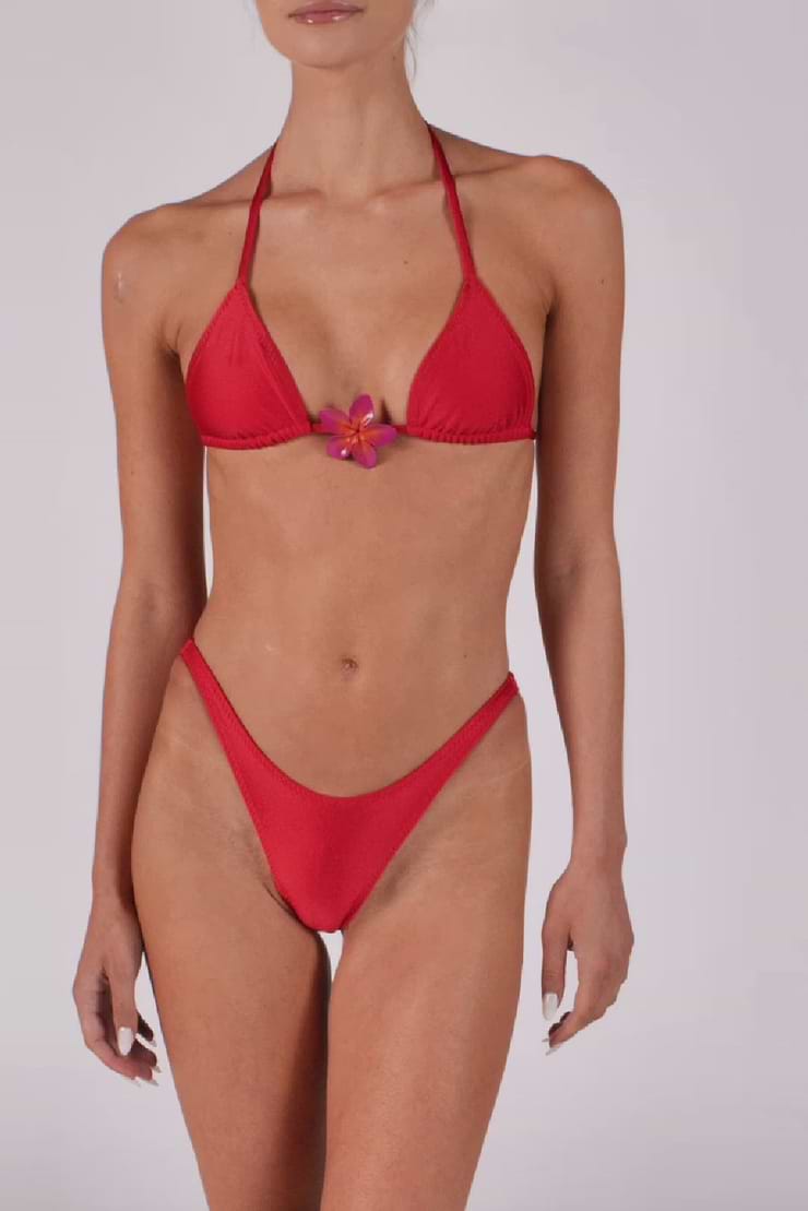 90s Bottom (Bright Red)
