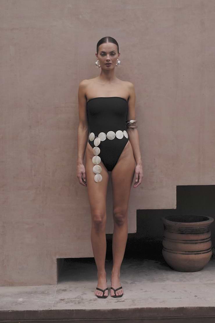 Shell Disc Belt (Natural)