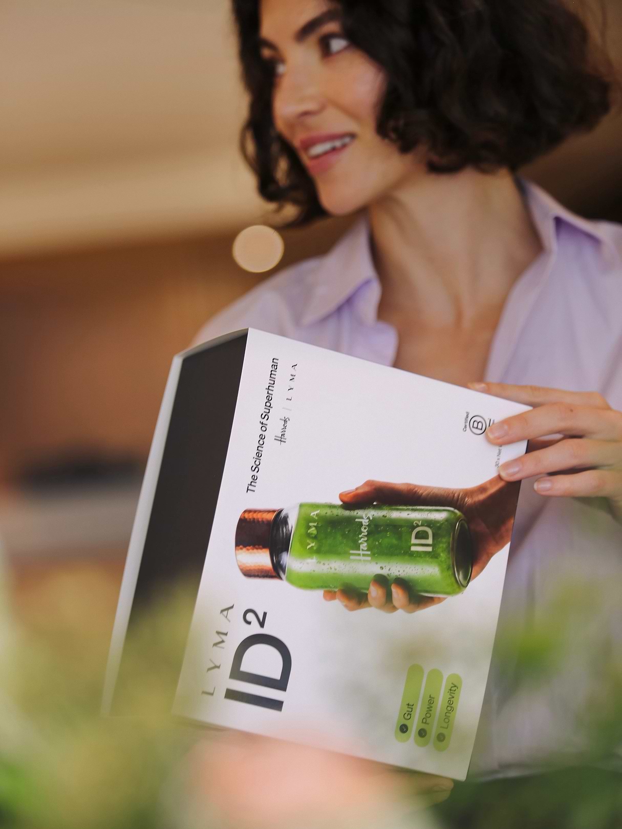 ID2 box lifestyle - gut health powder