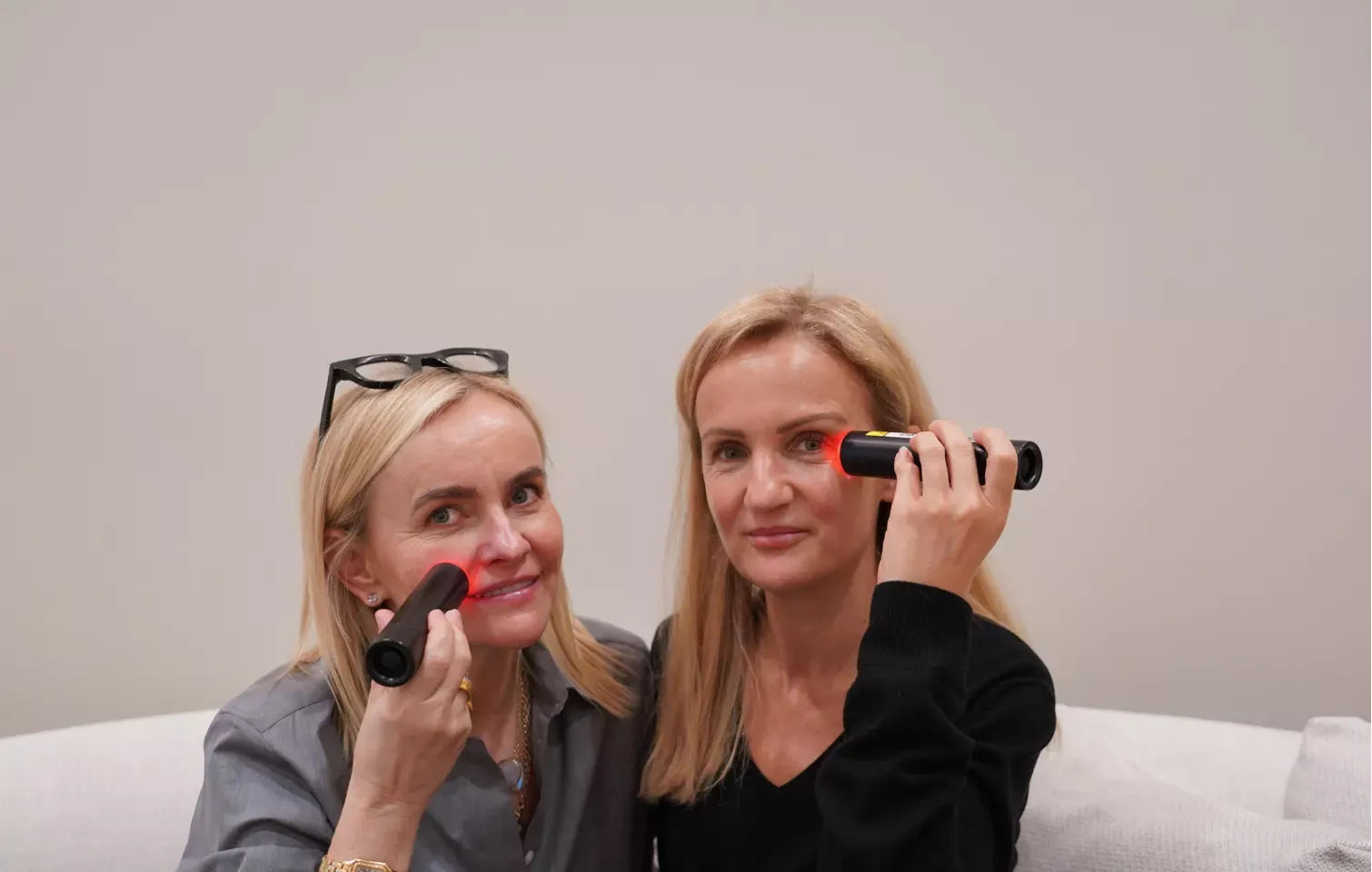 Joanna Czech with LYMA founder Lucy Goff Joanna Czech with LYMA founder Lucy Goff