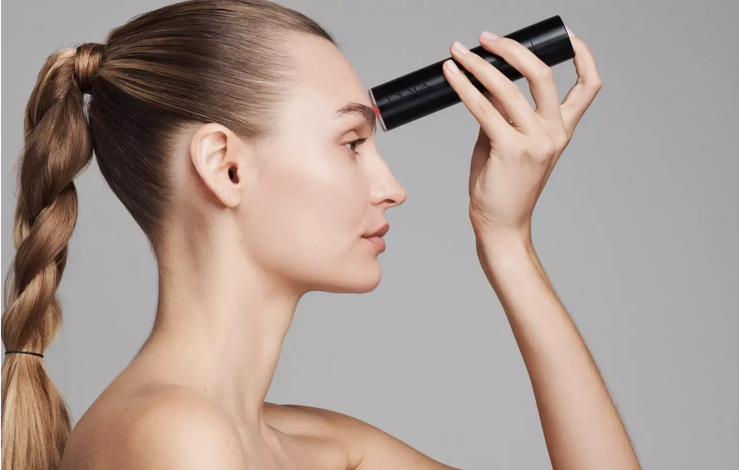 Forehead wrinkle treatment with LYMA Laser