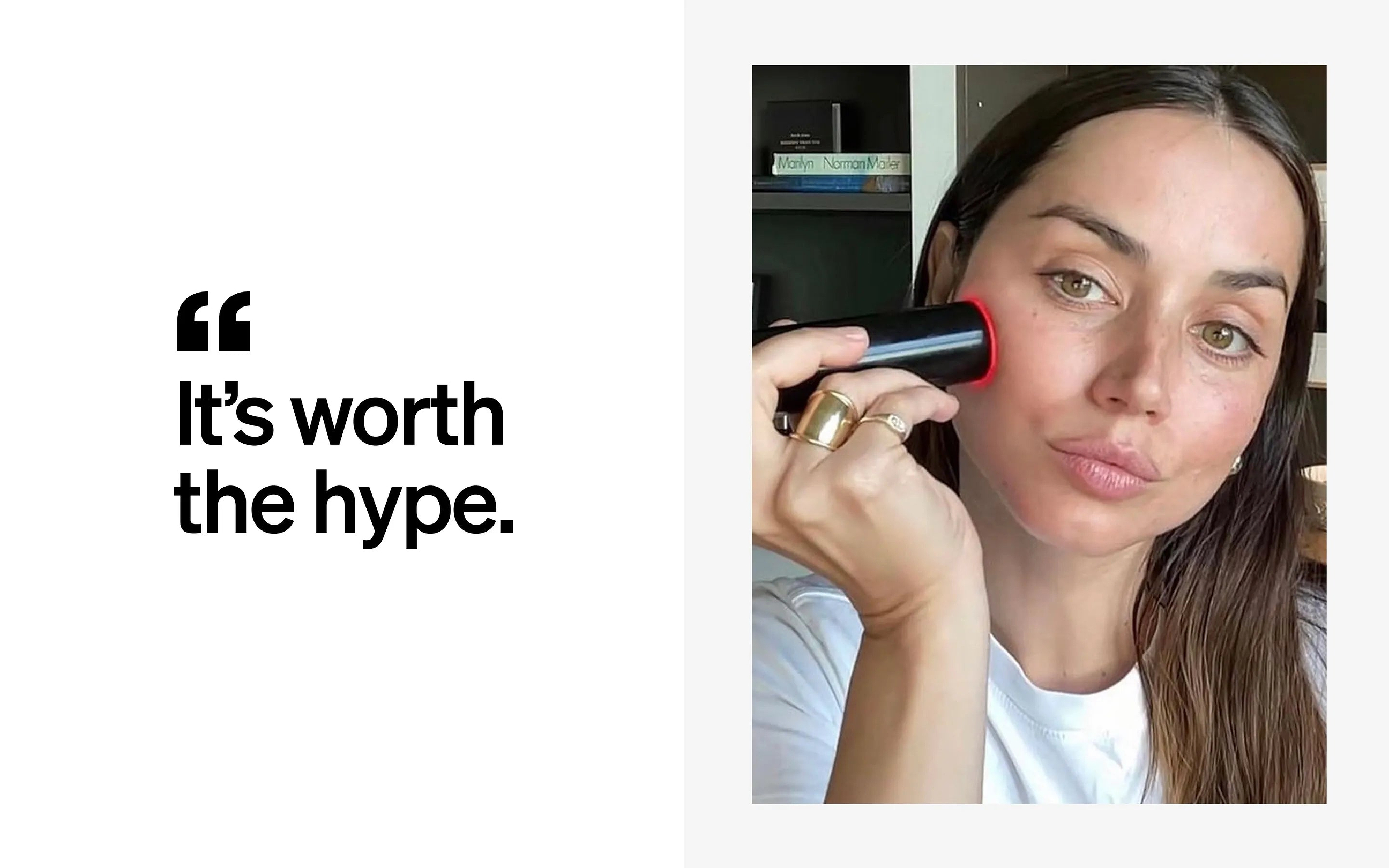 Ana de Armas Met Gala skin prep with Joanna Czech and the LYMA Laser