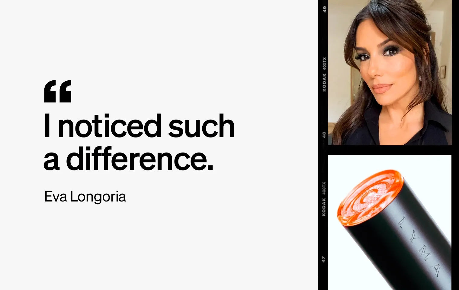 Eva Longoria skin prep with LYMA Laser for the Met Gala red carpet