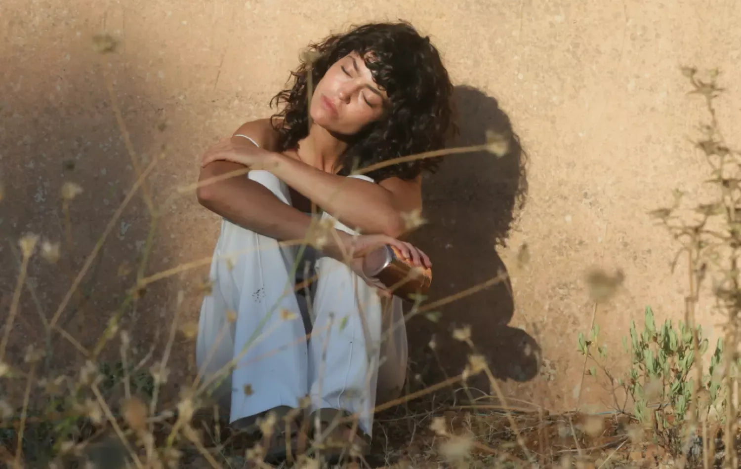 LYMA helps sleep - woman in nature
