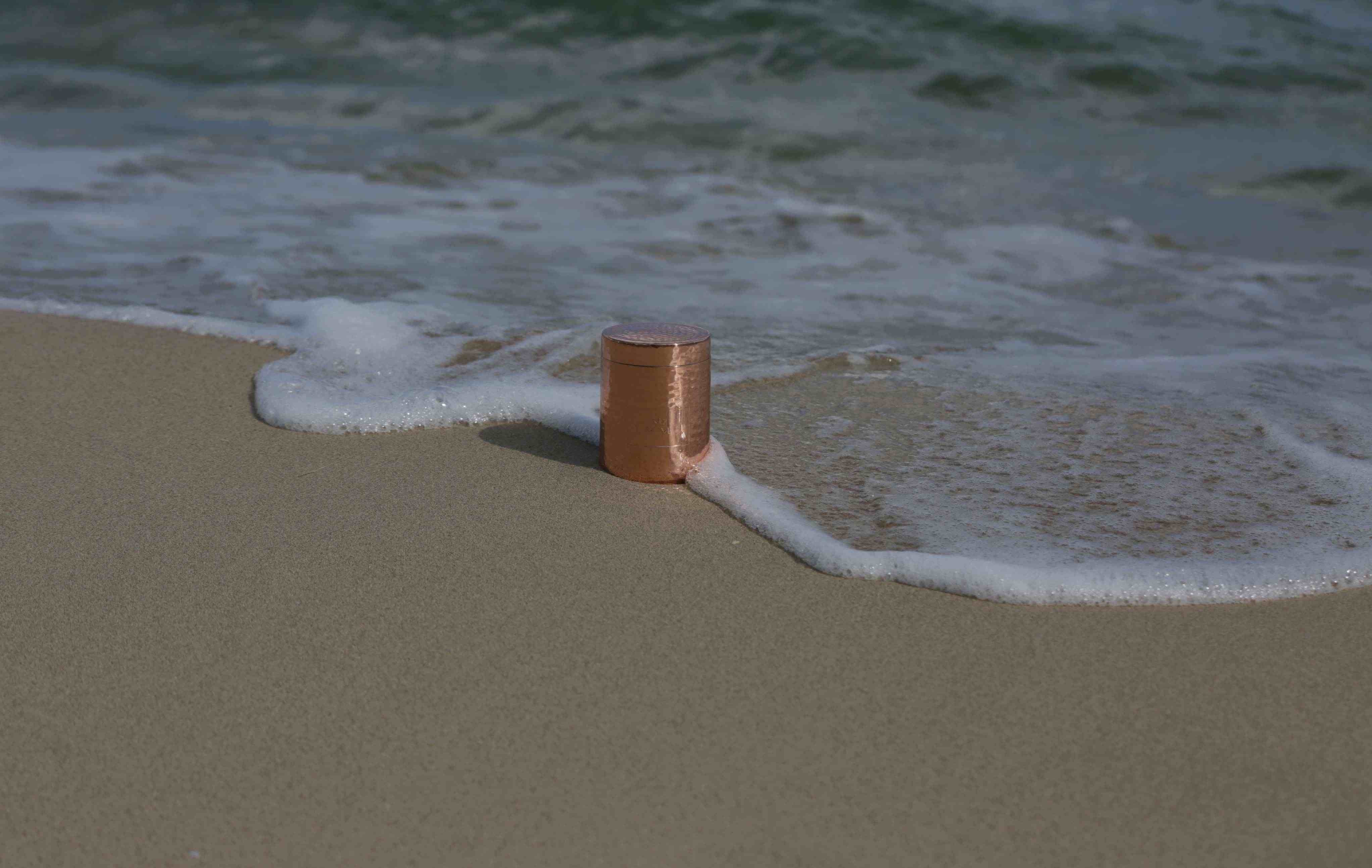 LYMA supplement vessel on beach